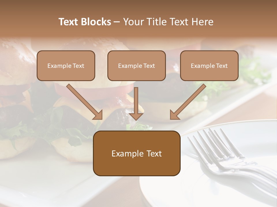 Mini Burgers PowerPoint Template