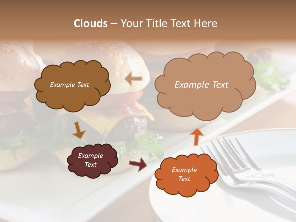 Mini Burgers PowerPoint Template