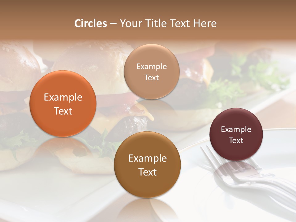Mini Burgers PowerPoint Template