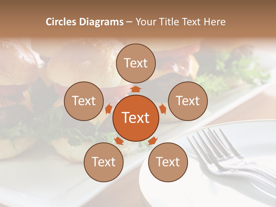 Mini Burgers PowerPoint Template