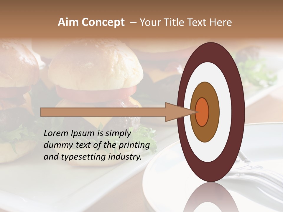 Mini Burgers PowerPoint Template