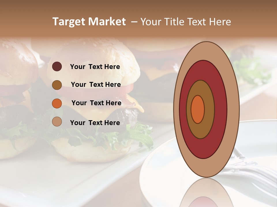 Mini Burgers PowerPoint Template