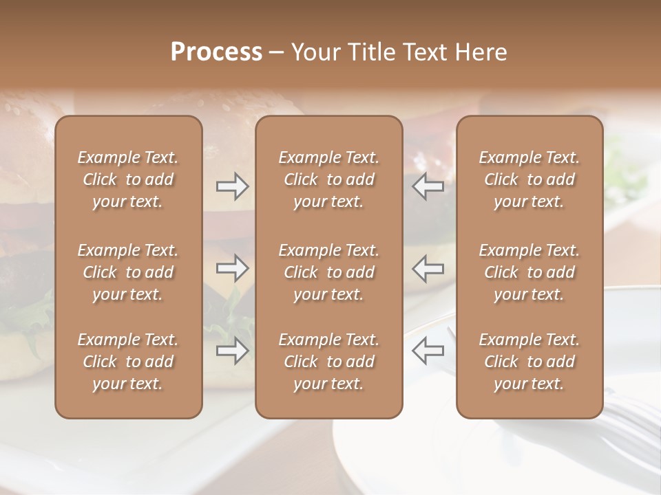 Mini Burgers PowerPoint Template