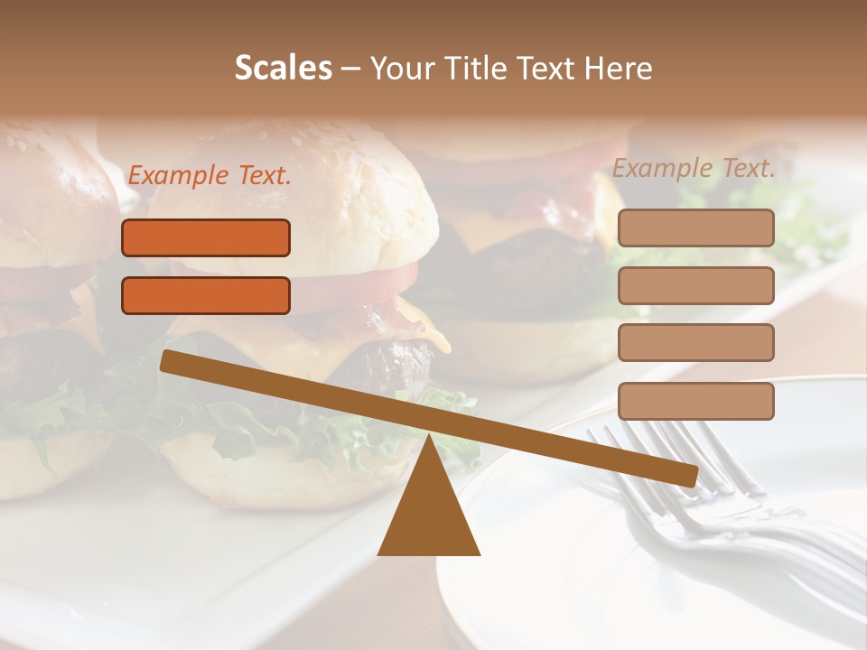 Mini Burgers PowerPoint Template