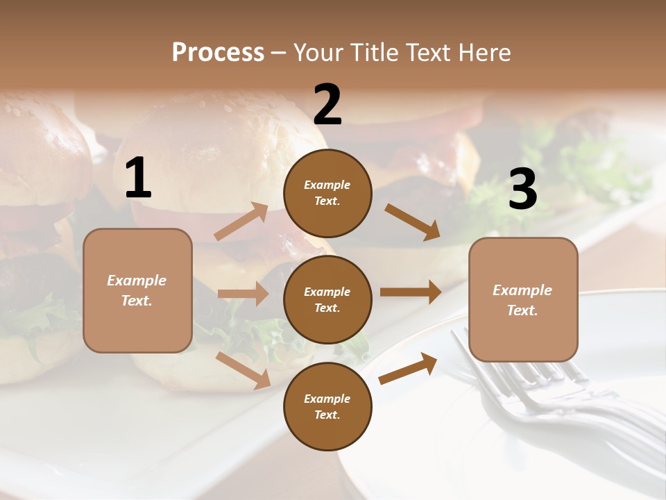 Mini Burgers PowerPoint Template