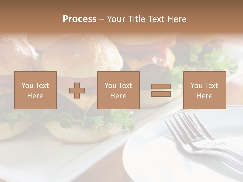 Mini Burgers PowerPoint Template