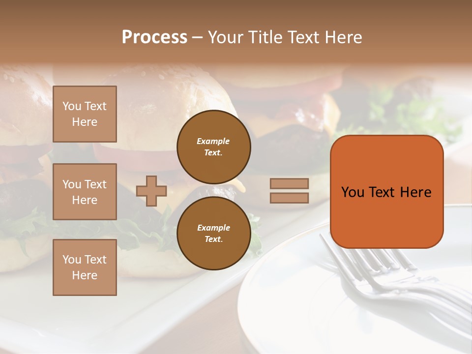Mini Burgers PowerPoint Template