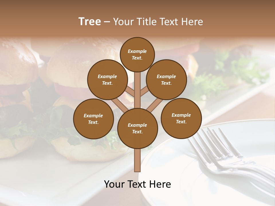 Mini Burgers PowerPoint Template