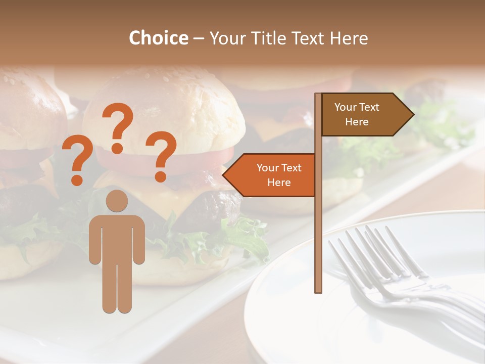 Mini Burgers PowerPoint Template