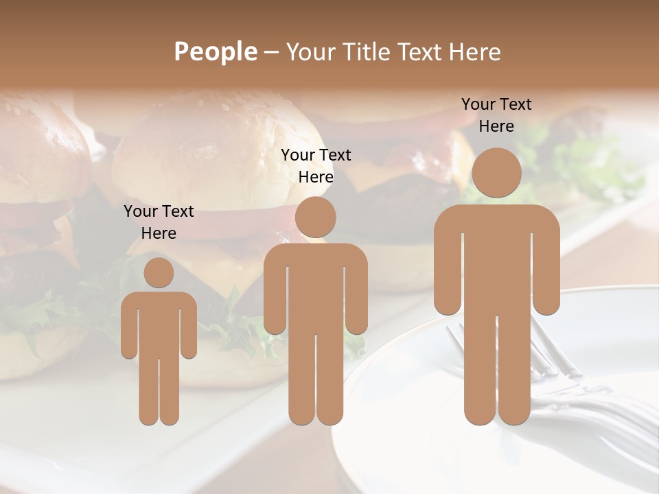 Mini Burgers PowerPoint Template