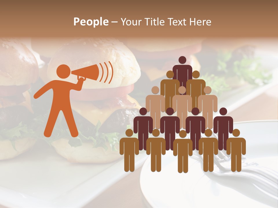 Mini Burgers PowerPoint Template
