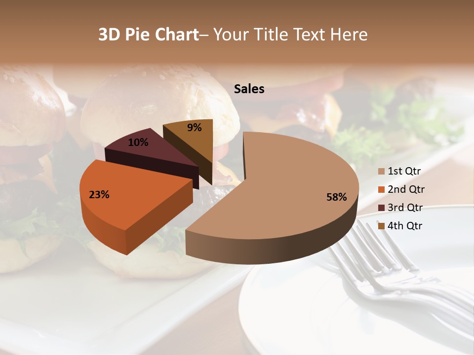 Mini Burgers PowerPoint Template