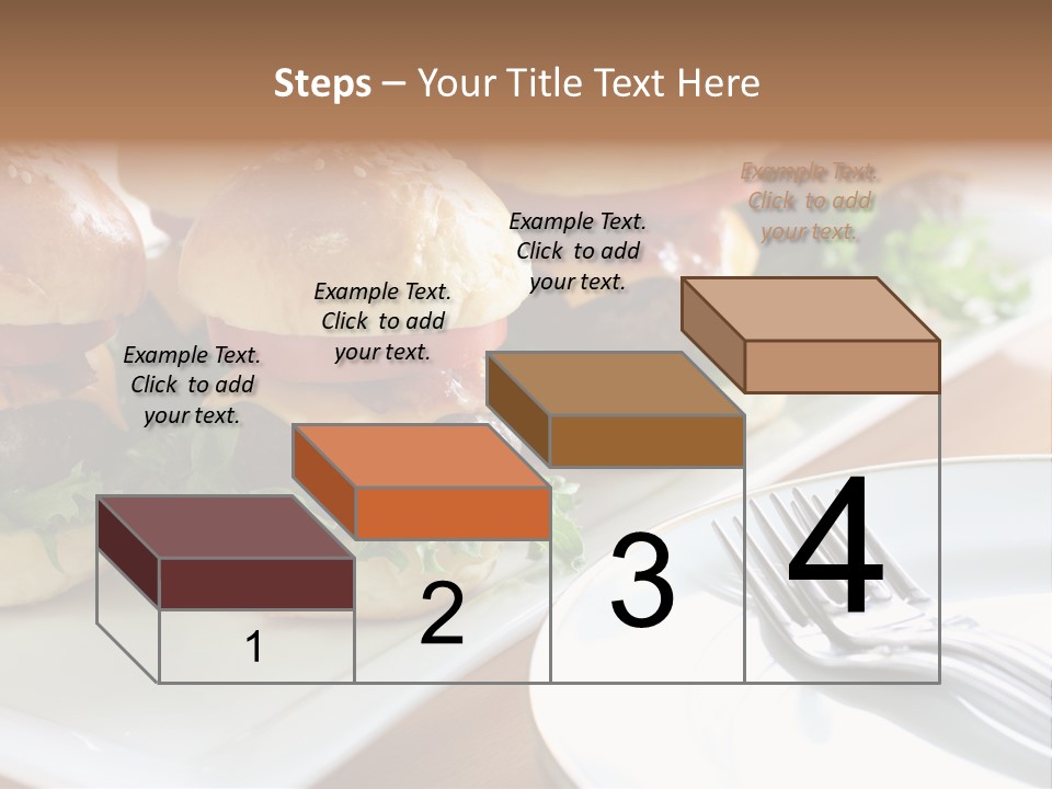 Mini Burgers PowerPoint Template