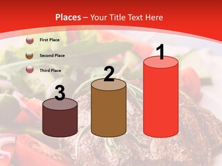 Steak With Vegetables PowerPoint Template