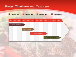 Steak With Vegetables PowerPoint Template