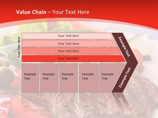 Steak With Vegetables PowerPoint Template