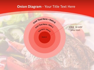 Steak With Vegetables PowerPoint Template