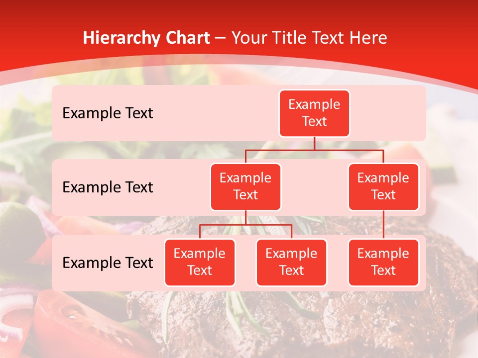 Steak With Vegetables PowerPoint Template