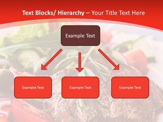 Steak With Vegetables PowerPoint Template