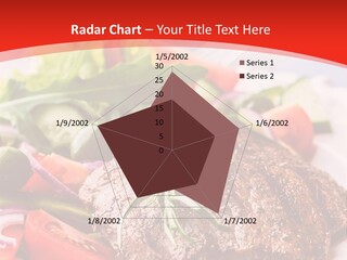 Steak With Vegetables PowerPoint Template