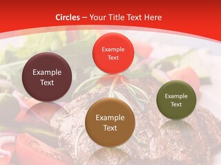 Steak With Vegetables PowerPoint Template