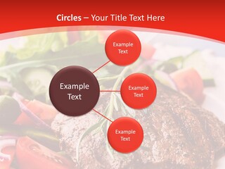 Steak With Vegetables PowerPoint Template