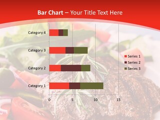 Steak With Vegetables PowerPoint Template