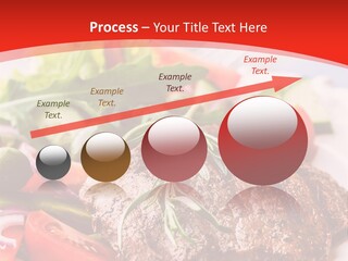 Steak With Vegetables PowerPoint Template
