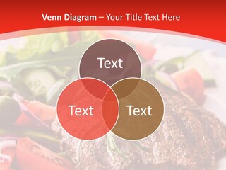 Steak With Vegetables PowerPoint Template