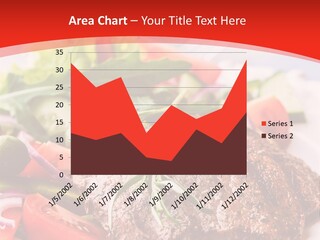 Steak With Vegetables PowerPoint Template