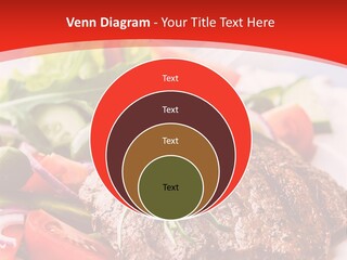 Steak With Vegetables PowerPoint Template