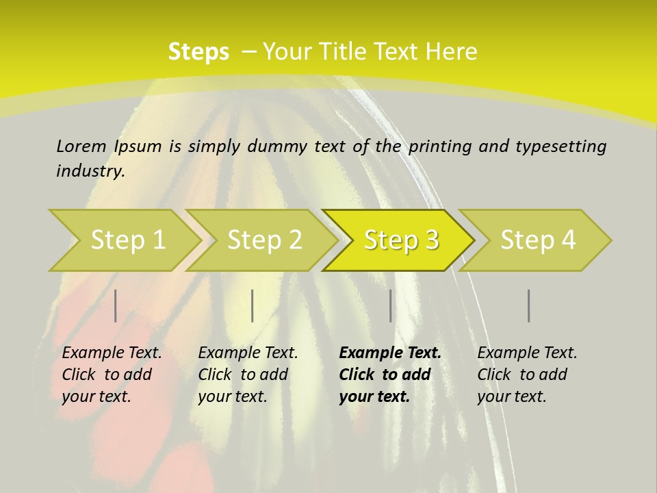 Butterfly PowerPoint Template