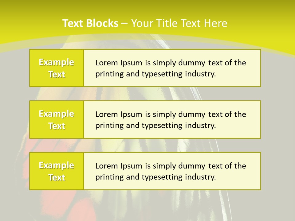 Butterfly PowerPoint Template