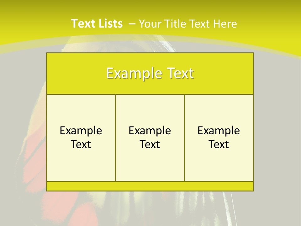 Butterfly PowerPoint Template