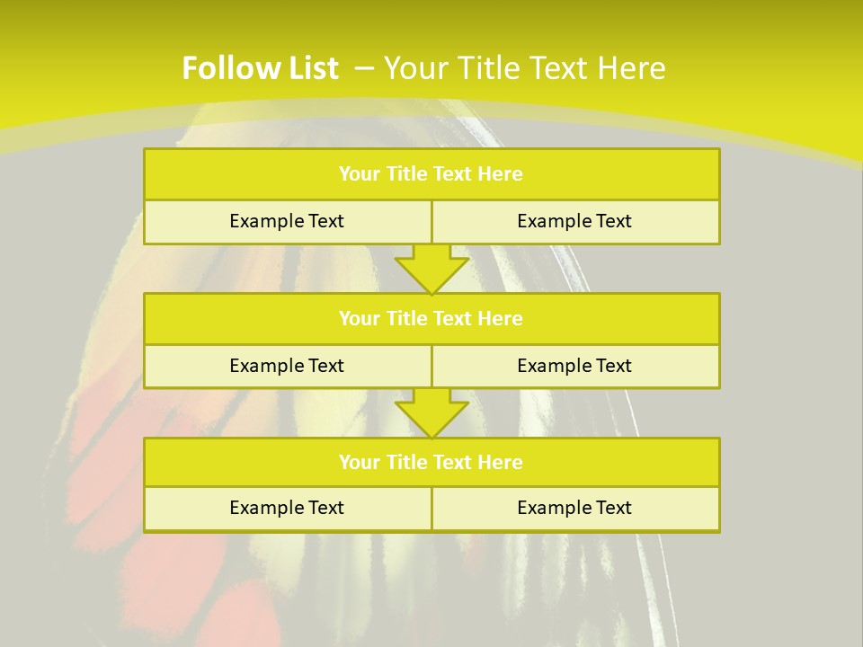 Butterfly PowerPoint Template