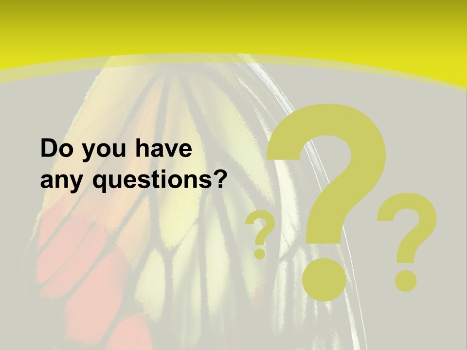 Butterfly PowerPoint Template