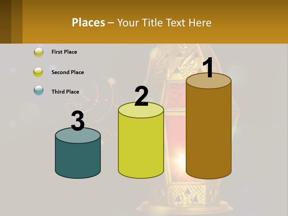 Church Lamp PowerPoint Template