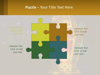 Church Lamp PowerPoint Template