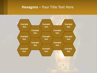 Church Lamp PowerPoint Template