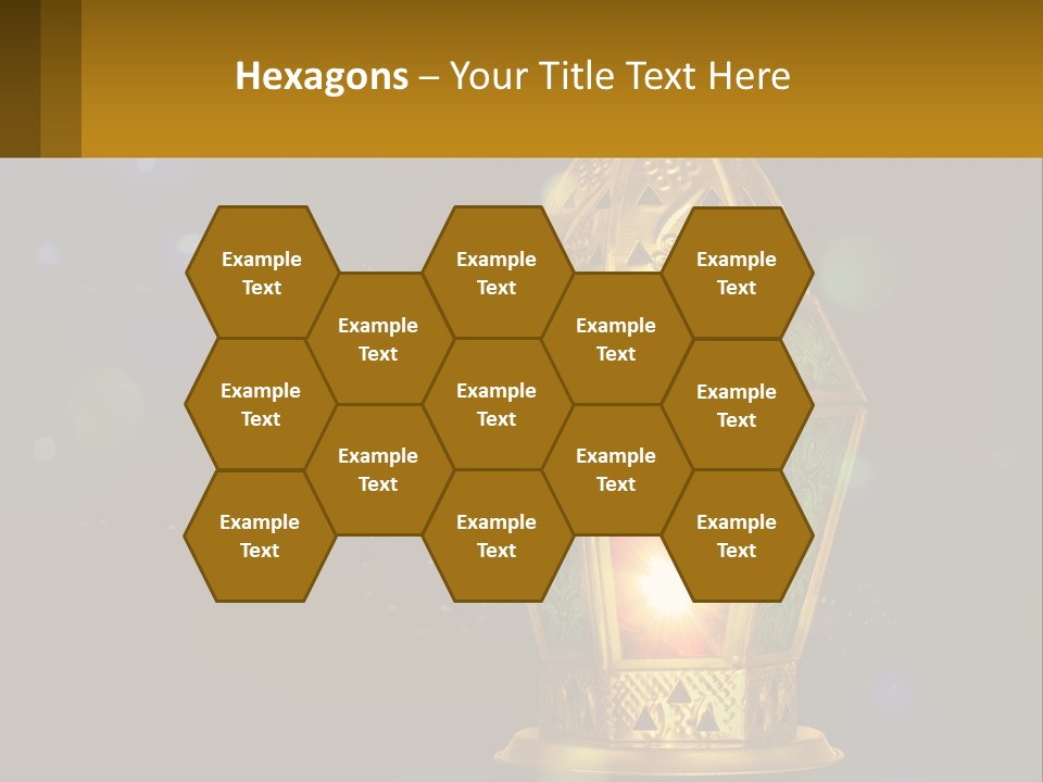 Church Lamp PowerPoint Template