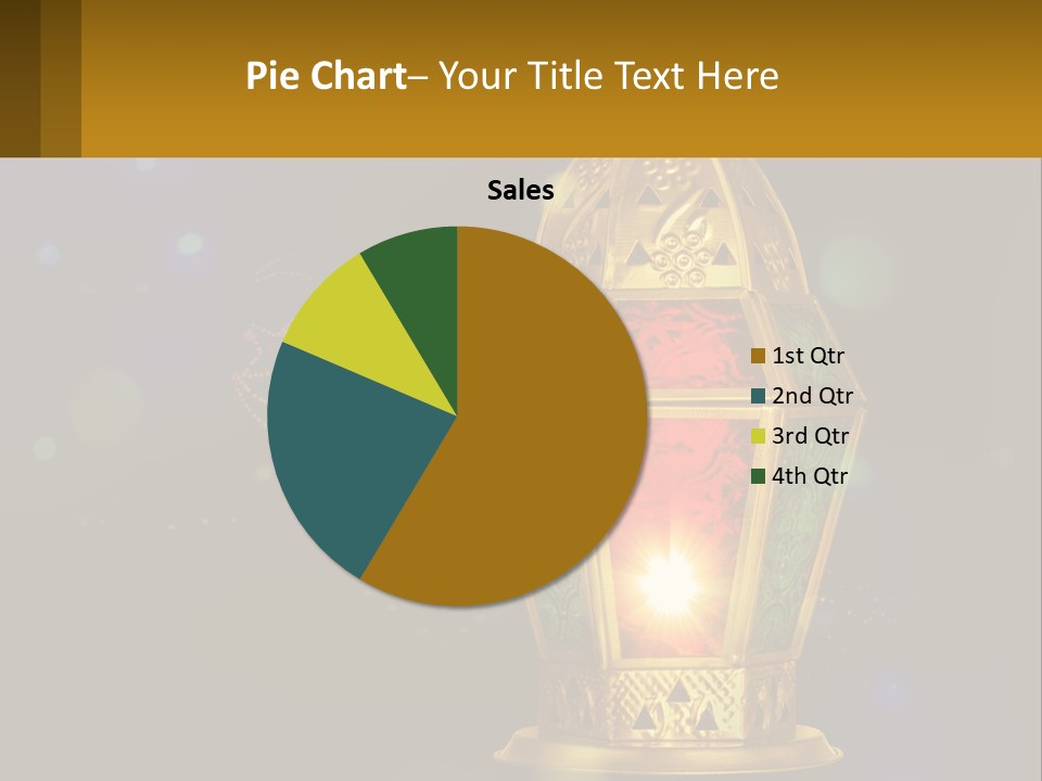 Church Lamp PowerPoint Template