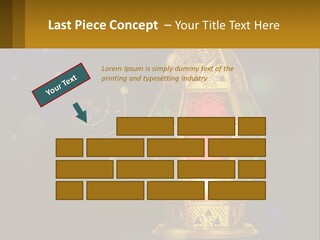 Church Lamp PowerPoint Template