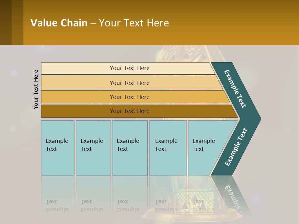 Church Lamp PowerPoint Template