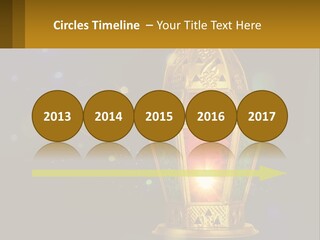 Church Lamp PowerPoint Template