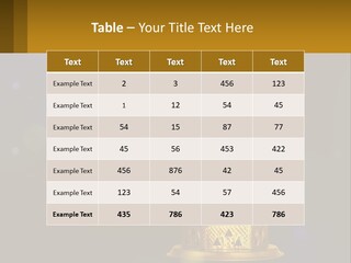 Church Lamp PowerPoint Template