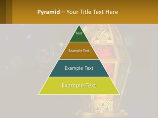 Church Lamp PowerPoint Template