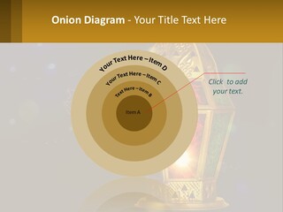Church Lamp PowerPoint Template