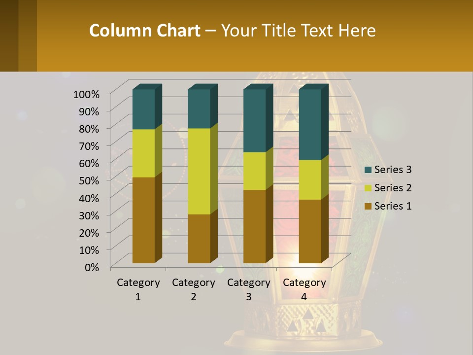 Church Lamp PowerPoint Template