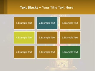 Church Lamp PowerPoint Template