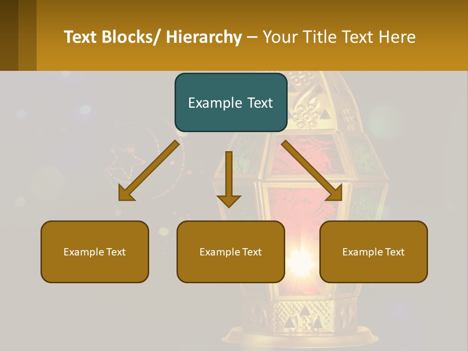 Church Lamp PowerPoint Template